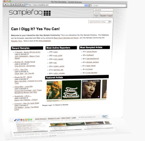 Samplefaq Screenshot